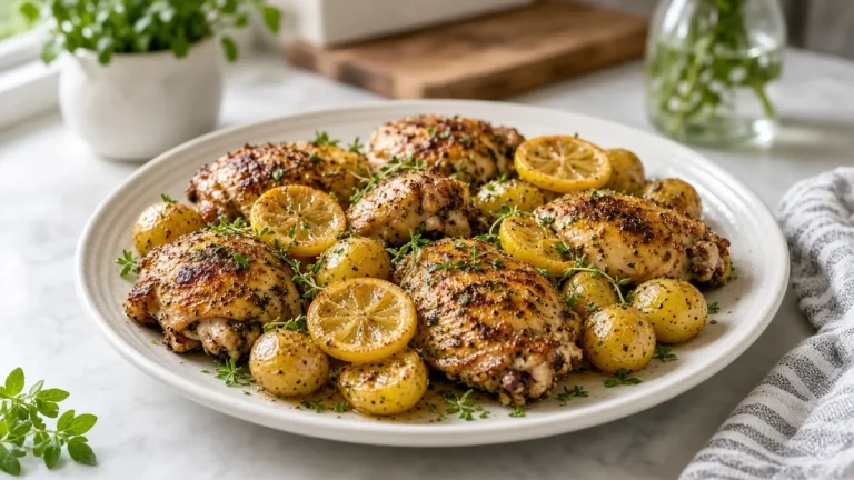 Italian chicken and potatoes