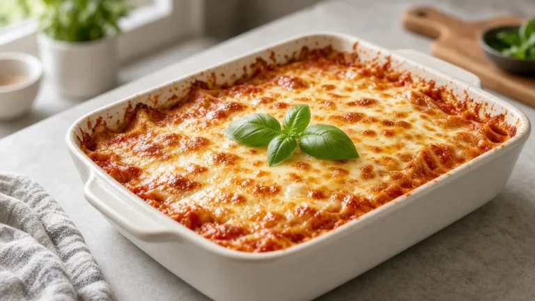 Slow cooker lasagna casserole