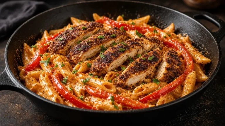 Cajun chicken pasta