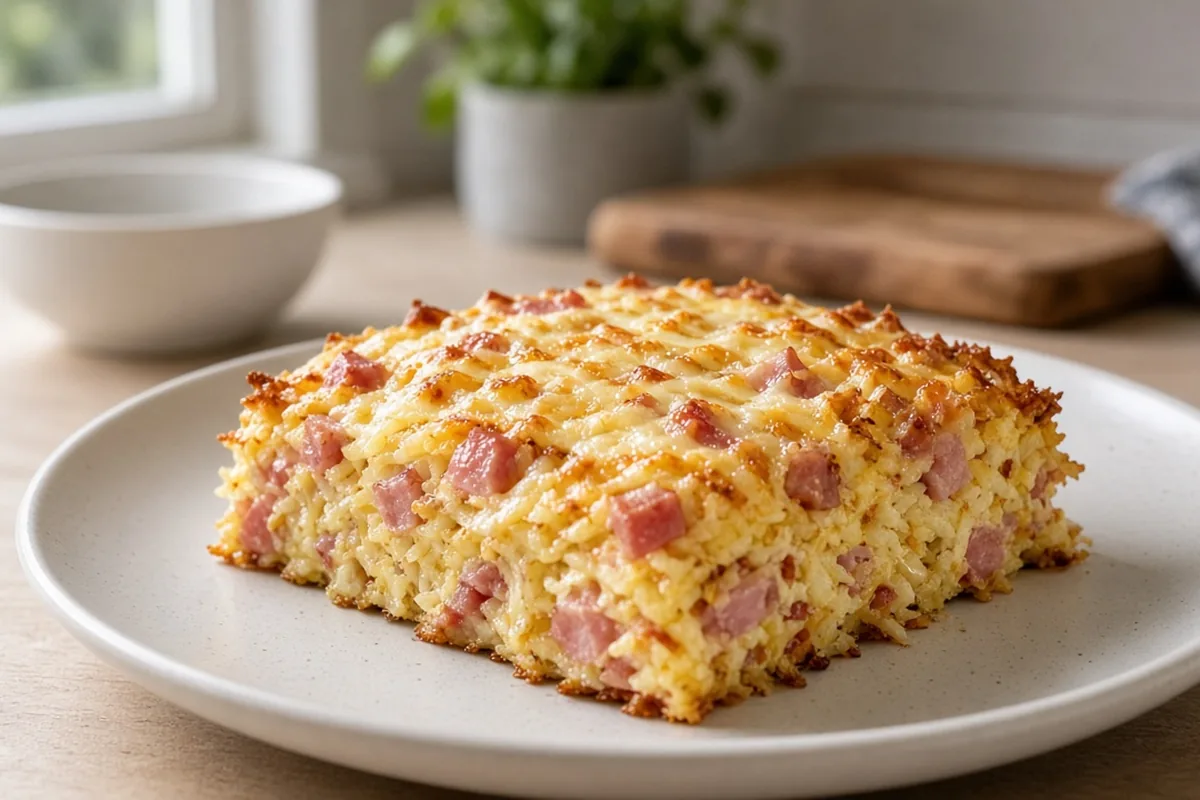 Corn dog casserole without skewers