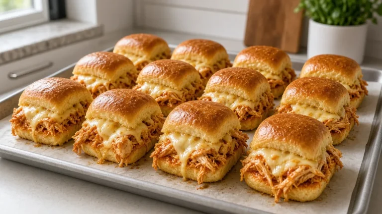Hawaiian roll chicken sliders