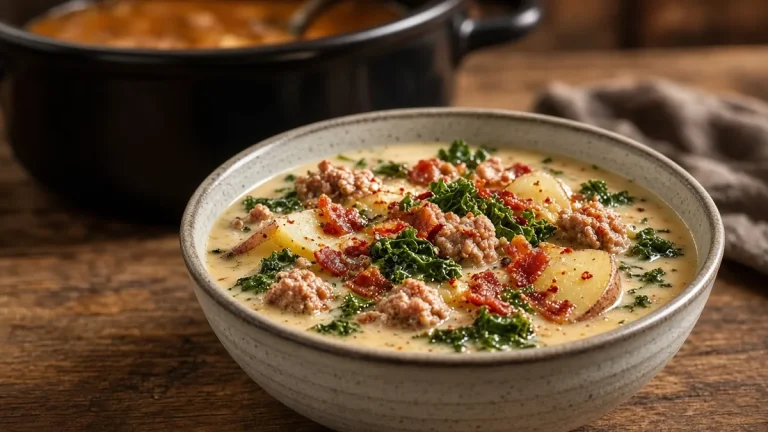 Zuppa toscana crockpot soup