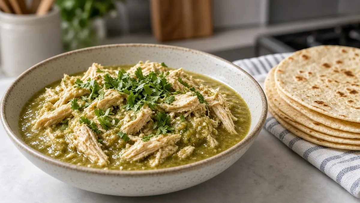 Dump salsa verde chicken