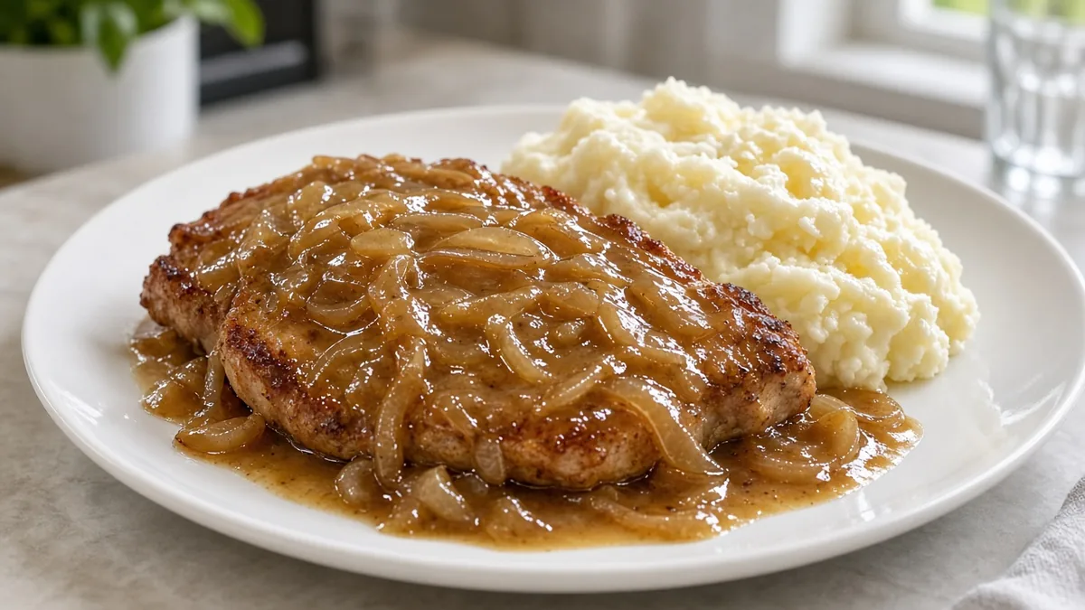 Cream of mushroom pork chops