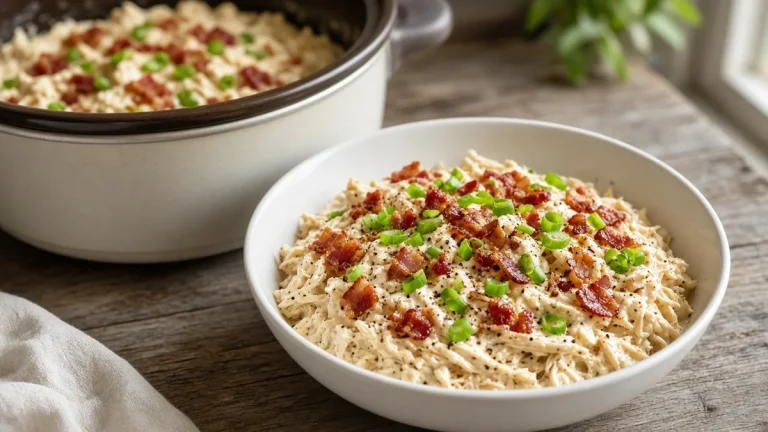 Ranch crack chicken in crock