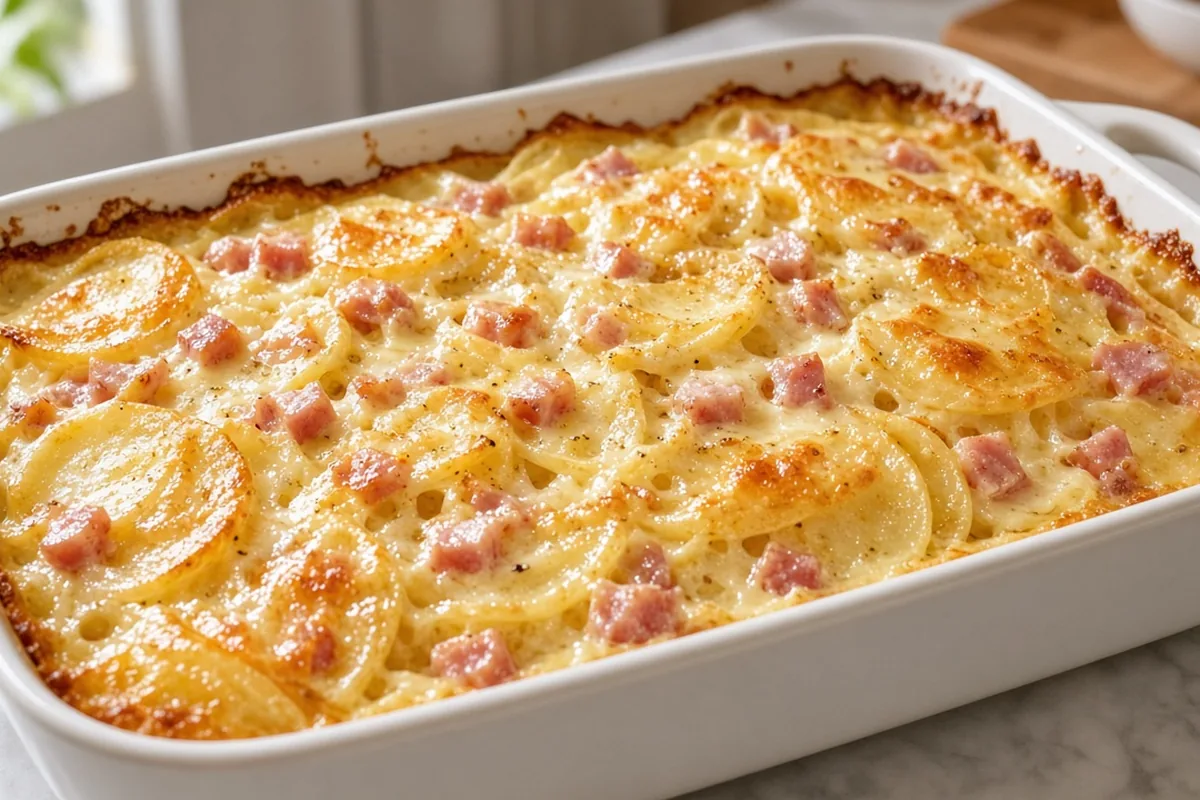 Ham scalloped potatoes
