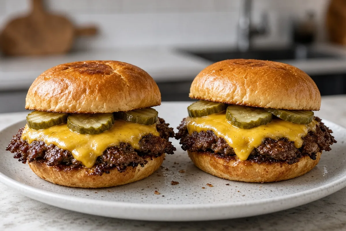 Smash burgers