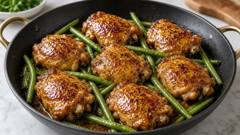 Honey mustard skillet chicken