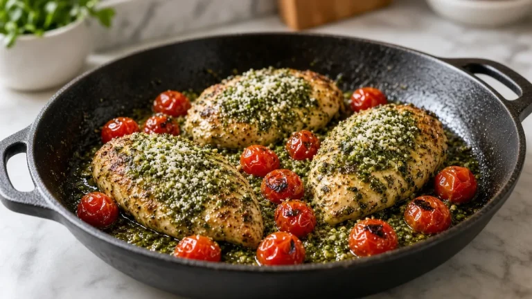 Pesto chicken Caprese tray