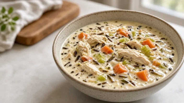 Creamy chicken wild rice crockpot
