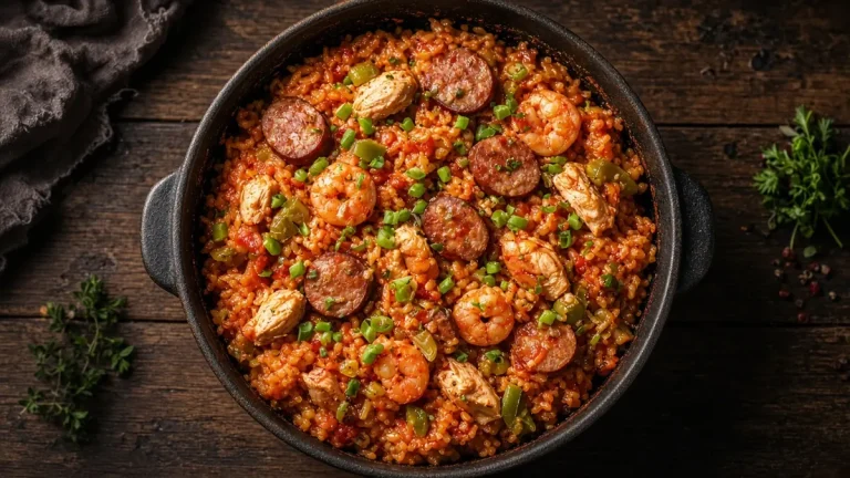 Weeknight jambalaya pot