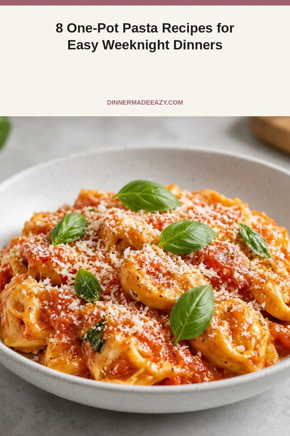Vertical one-pot pasta pin