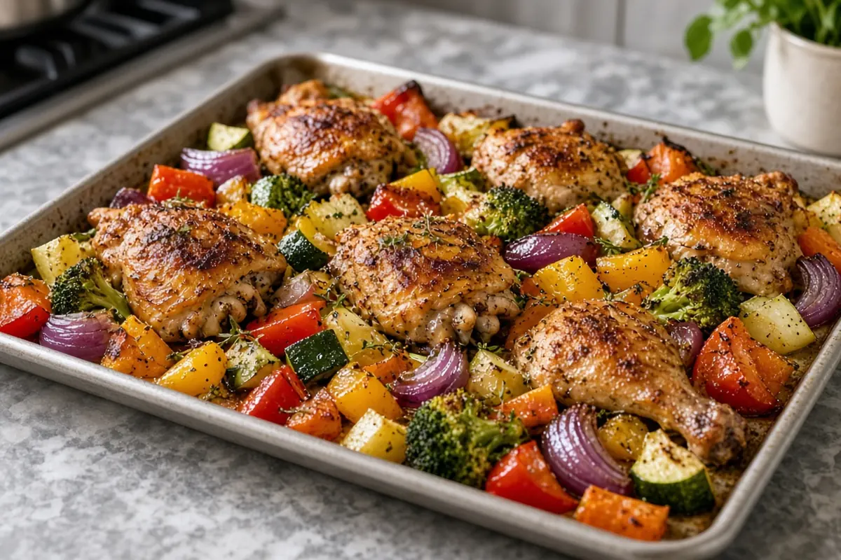 Oven baked seasoned chicken breasts