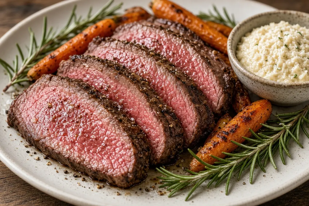 Roast beef horseradish cream